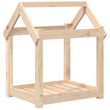 Vidaxl hondenmand 61x50x70 cm massief grenenhout - afbeelding 2