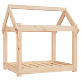 VidaXL Hondenmand 71x55x70 cm massief grenenhout - afbeelding 2