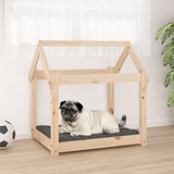 VidaXL Hondenmand 71x55x70 cm massief grenenhout - afbeelding 1