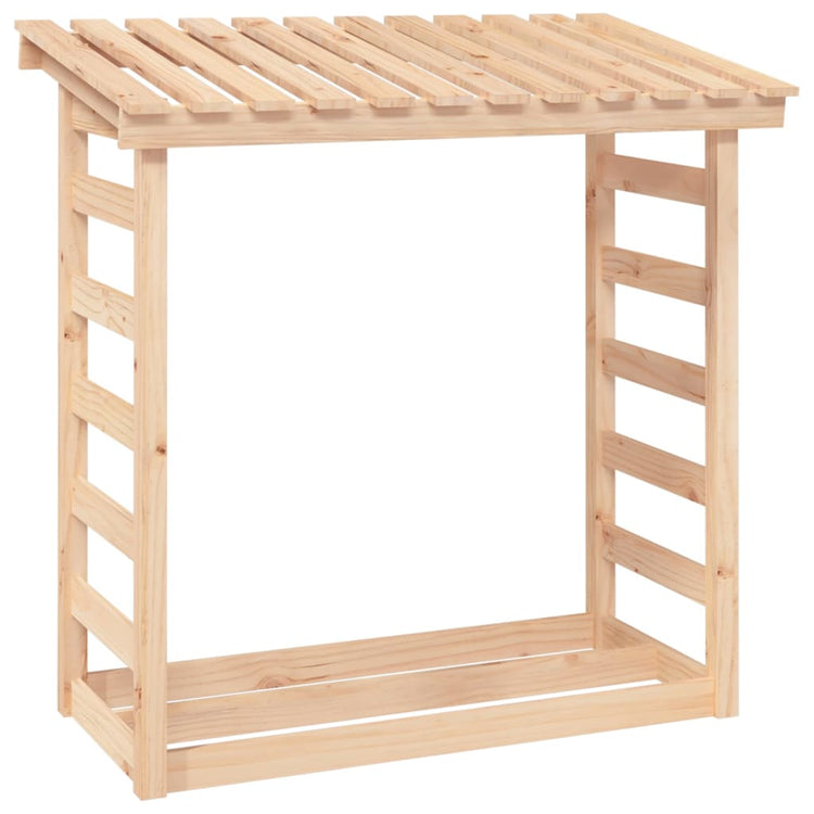 Vidaxl haardhoutrek 108x64,5x110 cm massief grenenhout