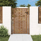 Vidaxl poort vierkant 100x125 cm cortenstaal