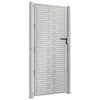 Vidaxl poort 100x175 cm vierkant cortenstaal
