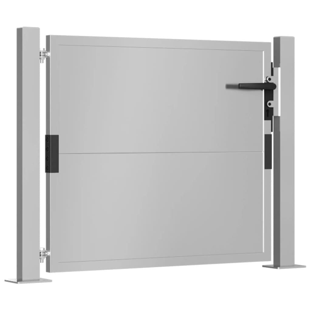 Vidaxl poort 105x80 cm cortenstaal