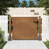 Vidaxl poort 100x75 cm cortenstaal