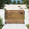 Vidaxl poort 100x100 cm vierkant cortenstaal