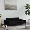 Vidaxl hondenmand 90x53x30 cm stof zwart