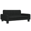 Vidaxl hondenmand 70x45x30 cm stof zwart
