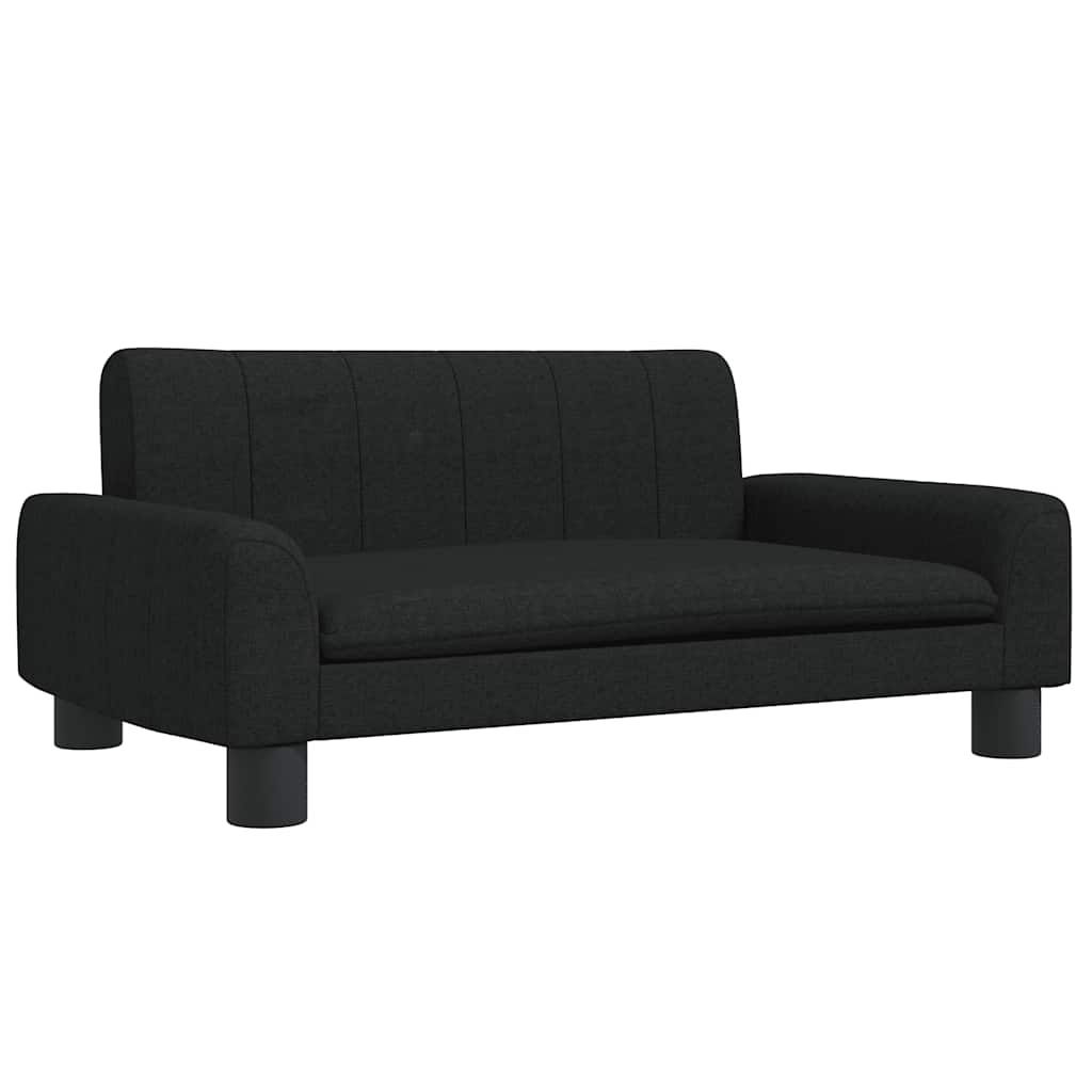 Vidaxl hondenmand 70x45x30 cm stof zwart