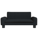 Vidaxl hondenmand 70x45x30 cm stof zwart - afbeelding 3