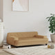 Vidaxl hondenmand 90x53x30 cm fluweel bruin