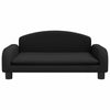 Vidaxl hondenmand 70x45x30 cm stof zwart