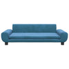 Vidaxl hondenmand 100x54x33 cm fluweel blauw