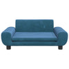 Vidaxl hondenmand 70x45x33 cm fluweel blauw