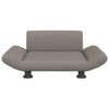 Vidaxl hondenmand 70x45x28 cm stof taupe