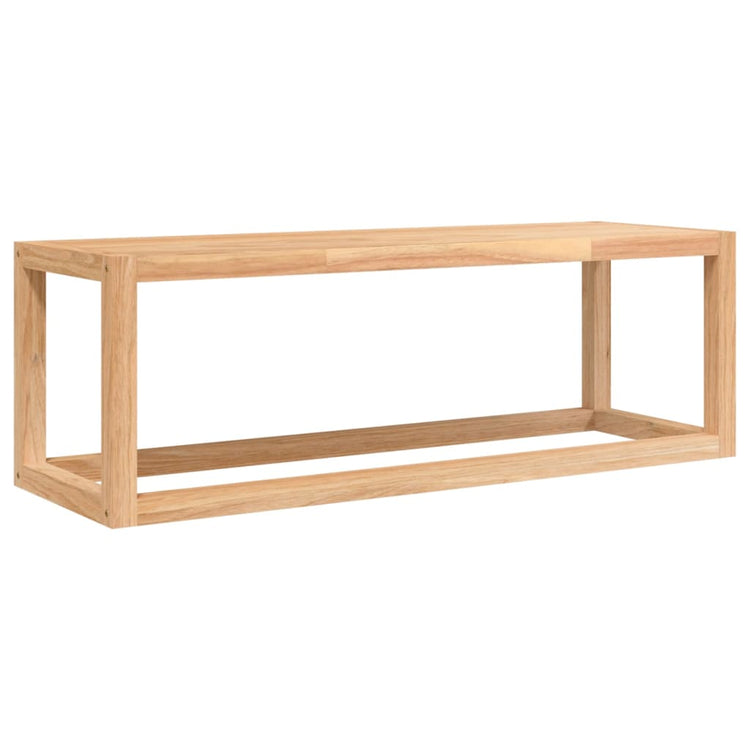 Vidaxl handdoekenrek 60x20x20 cm massief walnotenhout