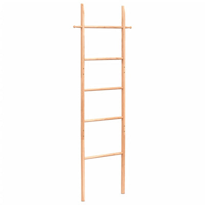 Vidaxl handdoekenladder 170 cm massief walnotenhout