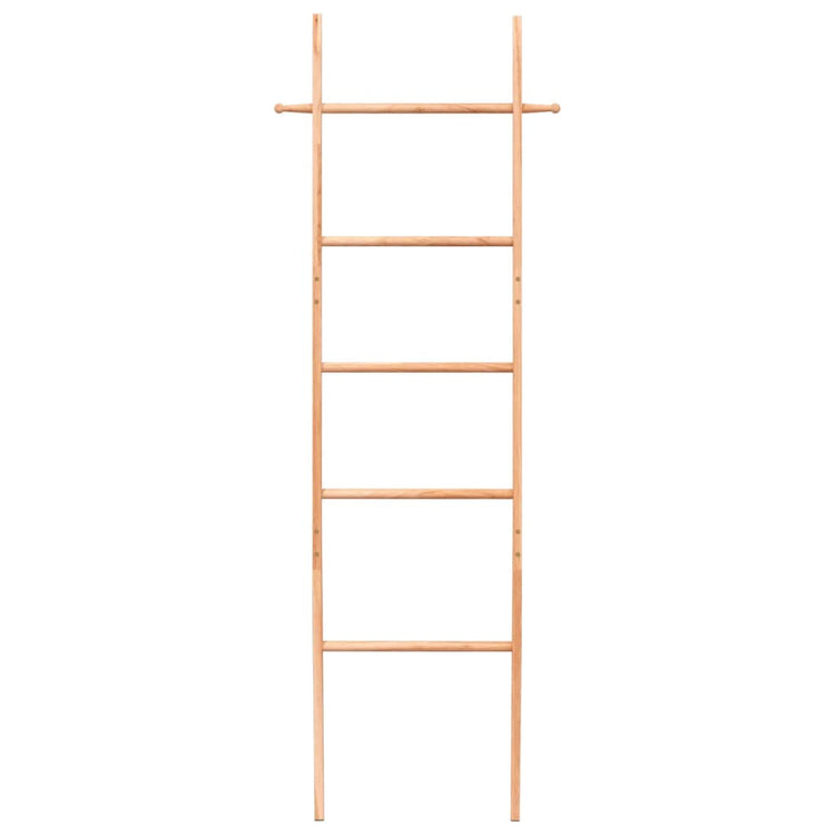 Vidaxl handdoekenladder 170 cm massief walnotenhout