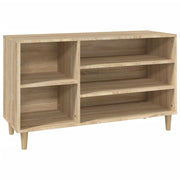 VidaXL Schoenenkast 102x36x60 cm bewerkt hout sonoma eikenkleurig - afbeelding 2