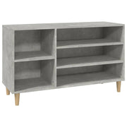 Vidaxl schoenenkast 102x36x60 cm bewerkt hout betongrijs - afbeelding 2