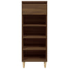 Vidaxl schoenenkast 40x36x105 cm bewerkt hout bruin eikenkleur