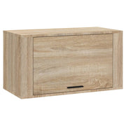 Vidaxl wandschoenenkast 70x35x38 cm bewerkt hout sonoma eiken - afbeelding 2
