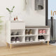 Vidaxl schoenenkast 102x36x60 cm bewerkt hout wit