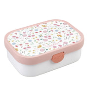 Mepal campus lunchbox little dutch flowers and butterflies roze wit - afbeelding 1