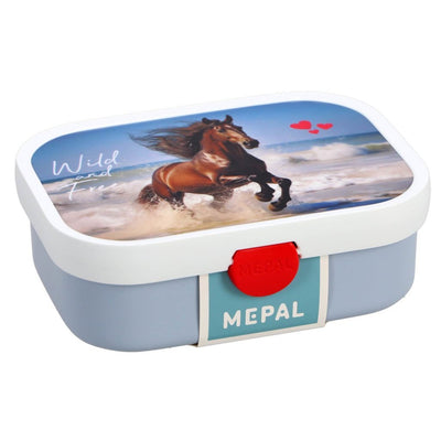 Mepal lunchbox campus wild horse wit blauw