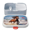 Mepal lunchbox campus wild horse wit blauw