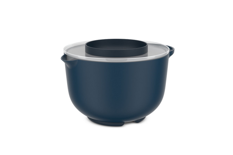 Mepal beslagkom chef it 3000ml met spatdeksel - navy