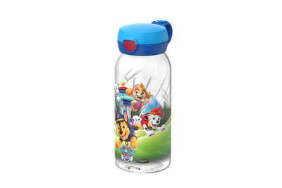 Mepal drinkfles met flipdop campus - 600 ml - waterfles kinderen - lekdicht - hygiënische deksel - paw patrol pups