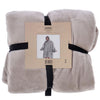 Overige merken hoodie plaid sherry 70x110 cm pumice stone