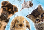 Rebo legpuzzel 2x24 stukjes - baby anima - afbeelding 2