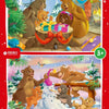 Rebo legpuzzel 2x24 stukjes - christmas