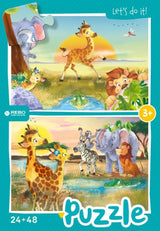 Rebo legpuzzel 24 + 48 stukjes - little - afbeelding 1
