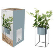 H S Collection H S Collection Kunstplant in pot met metalen standaard 44 cm - afbeelding 2