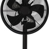 Excellent electrics tafelventilator 3 snelheden 40 w 35x27x57 cm zwart