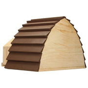 ProGarden ProGarden Egelhuisje 34,5x20x23,5 cm hout met boomschors - afbeelding 3
