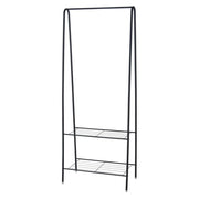 Storage solutions kledingrek met 2 lagen 61x34x152 cm - afbeelding 1