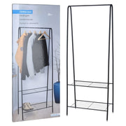 Storage solutions kledingrek met 2 lagen 61x34x152 cm - afbeelding 2