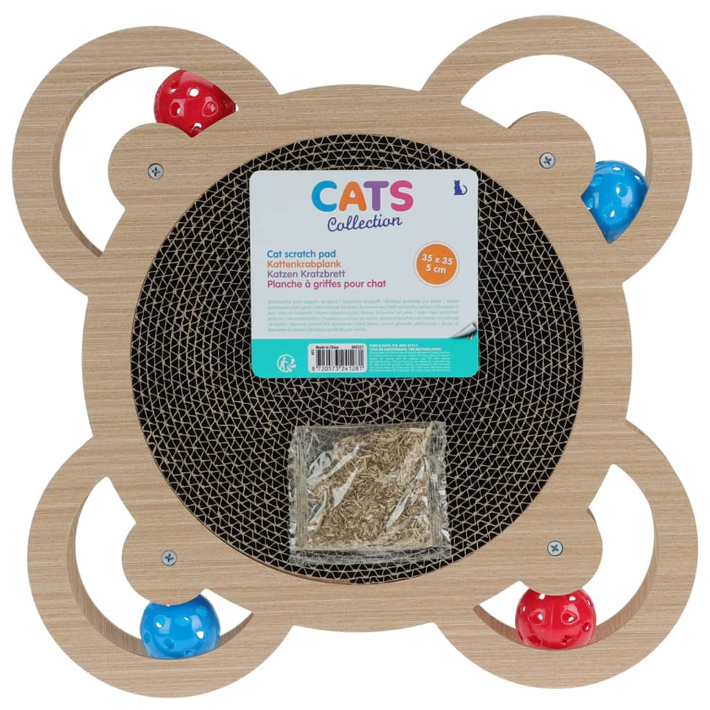 Pets Collection Pets Collection Kattenkrabmat 35x35x5 cm naturel