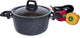 Excellent houseware braadpan met glazen deksel 2.7l