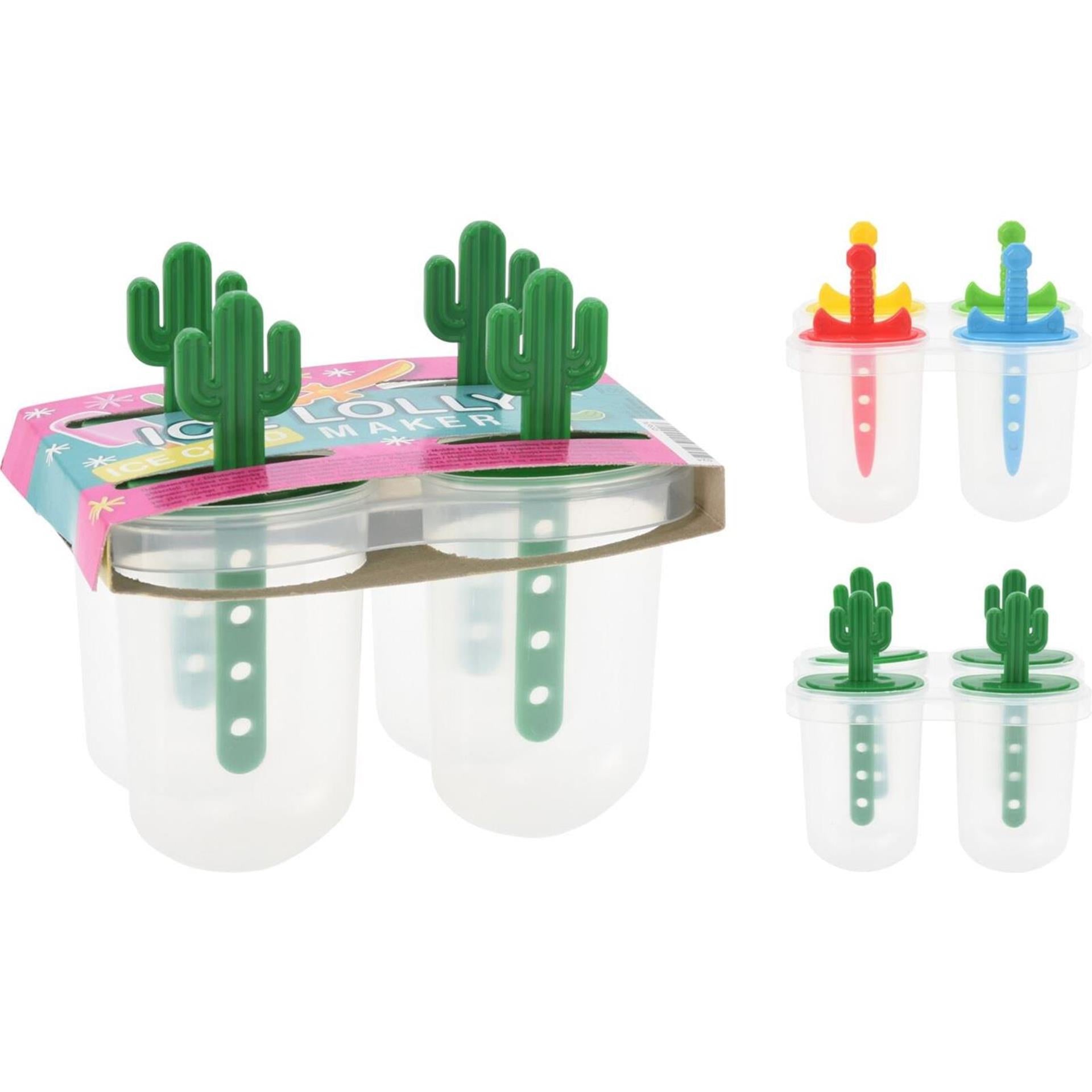 Excellent houseware ijslollymaker 2 assorti ijslollymaker