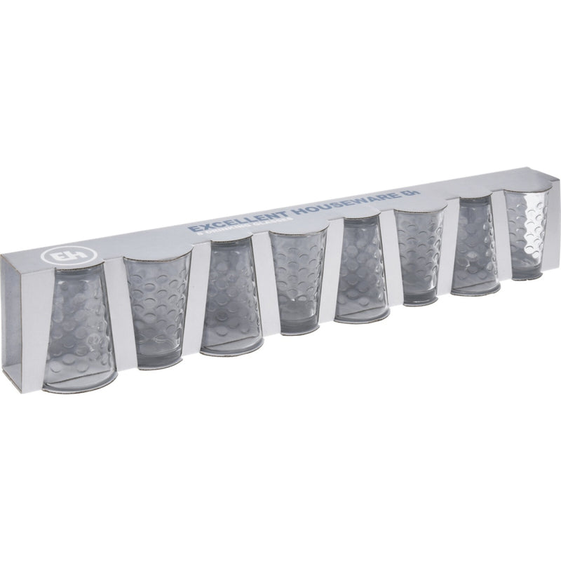 Excellent houseware drinkglazen 200 ml 8 stuks transparant