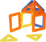 Magnetisch constructie set 10-delig op kaart - afbeelding 1
