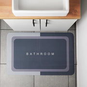 Bathroom solutions badkamermat 79.5x49.5 cm grijs - afbeelding 3
