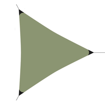 Overige merken schaduwdoek 300x300x300 cm groen