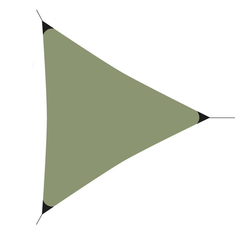 Overige merken schaduwdoek 300x300x300 cm groen