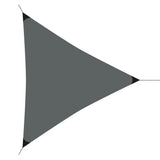 Overige merken schaduwdoek 360x360x360 cm grijs - afbeelding 2