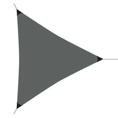 Overige merken schaduwdoek 360x360x360 cm grijs